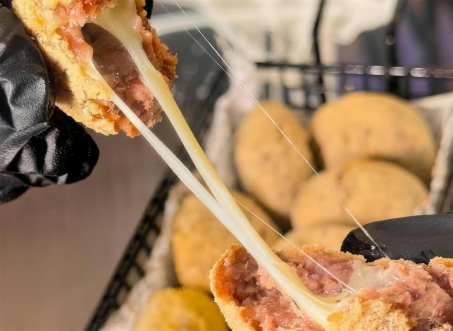 Disco De Carne Com Queijo